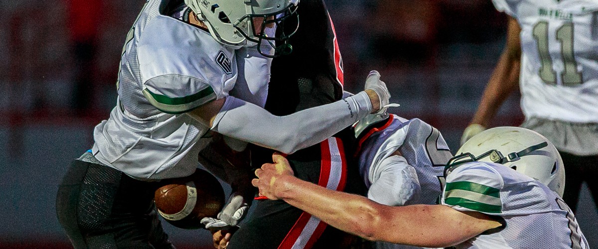 A bit of normal, high school football in Oregon.