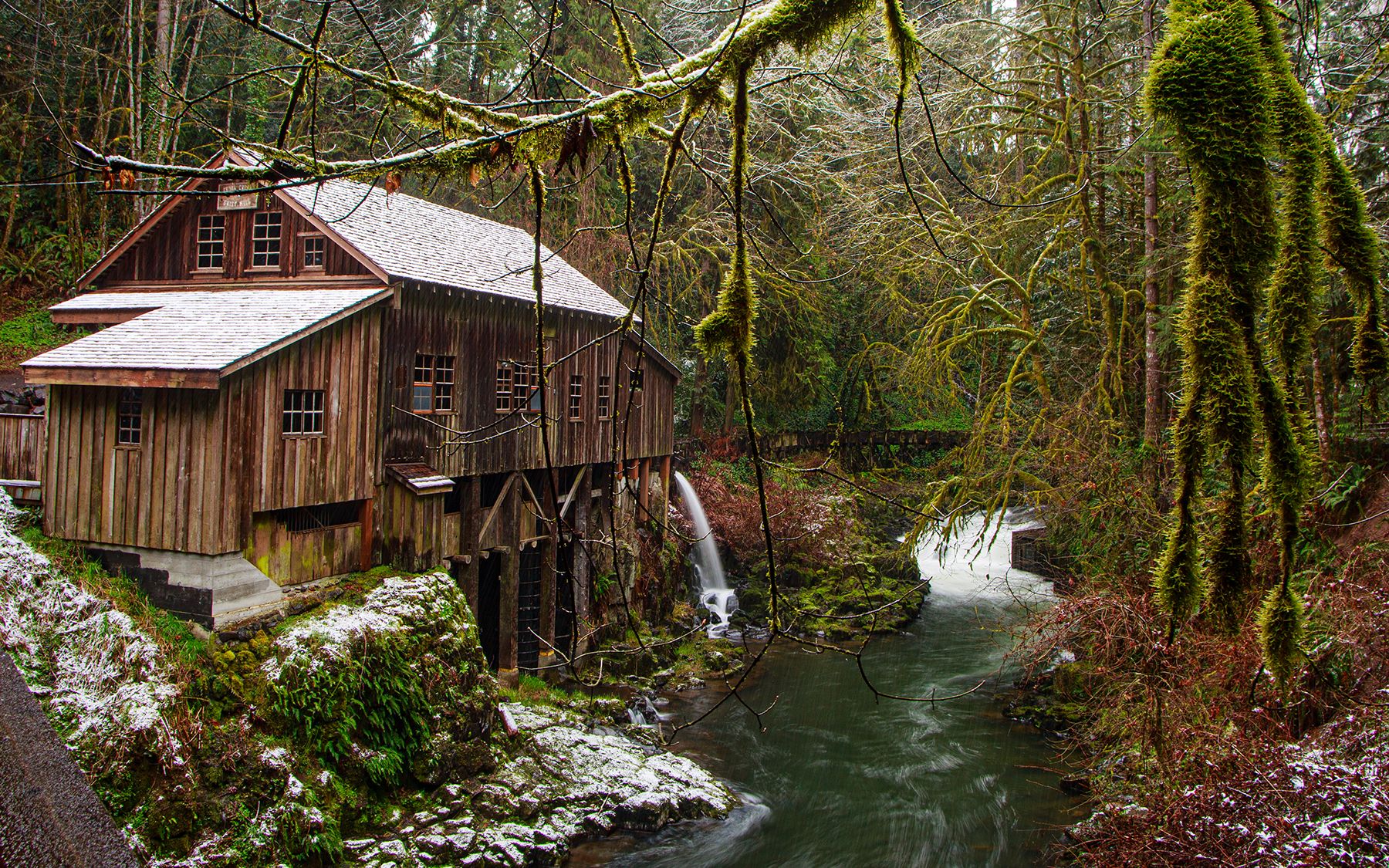 Grist Mill in Woodland, WA